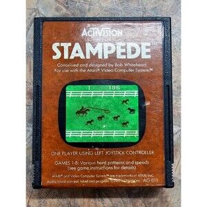 Activision - Stampede - 1981 - Game cartridge only!